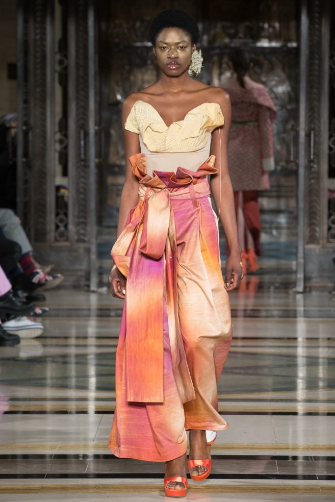 An ombre, layered look for London.