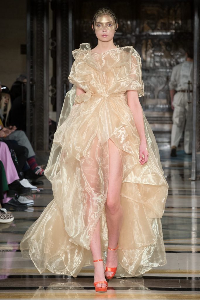 Opulence was also underscored.