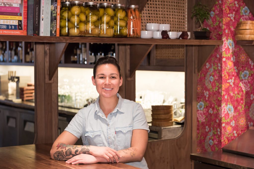 Executive chef Kirstyn Brewer