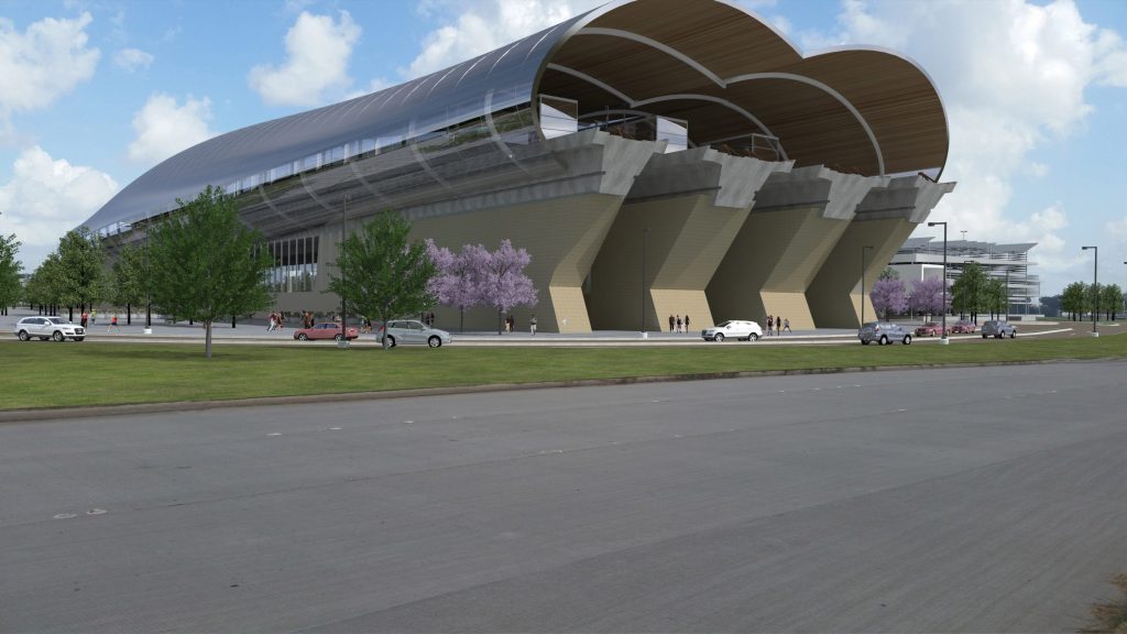 The Houston station would be at the Northwest Mall site.