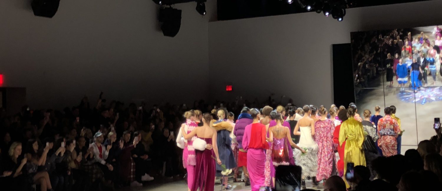 Prabal Gurung fall '18 collection at New York Fashion Week