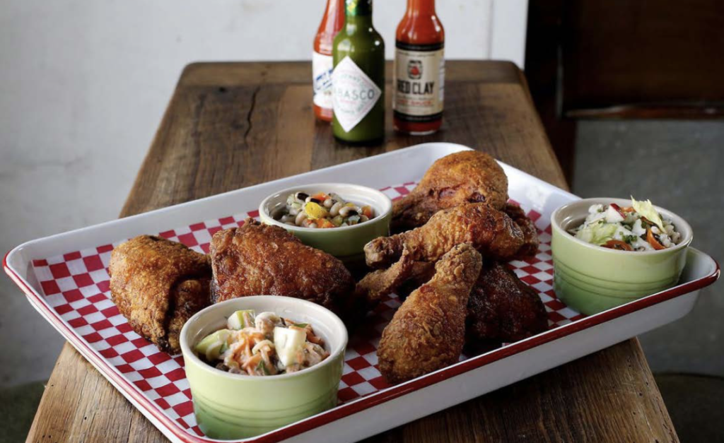 La Lucha fried chicken