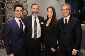 Moreno Vitaloni, Federico Bianca, Lindsay Ghord and Giovanni del Vecchio; photo courtesy of Dave Rossman (Photo by Dave Rossman)
