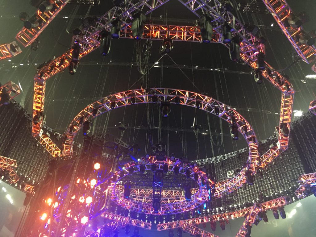 Garth Brooks takes the impressive new stage on Tuesday, February 27th. 