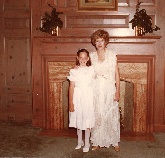 Diane McNulty with daughter Brynn Bagot Allday.