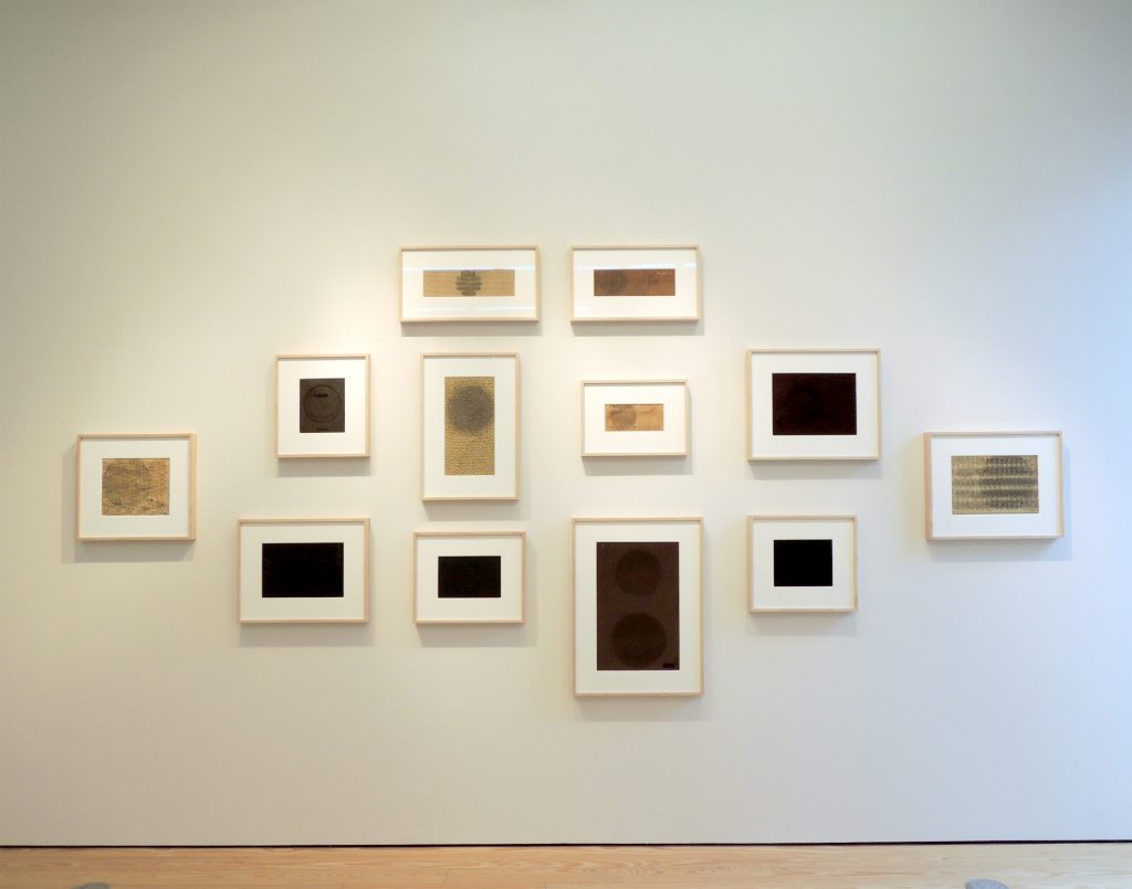 Gabriel de la Mora's "Polyptych B," 2015, at Sicardi Ayers Bacino Gallery. The Latin American conceptual artist will be highlighted in the booth of this Art Basel Miami Beach- and Armory-exhibited dealer, in from Houston. Other names in the contemporary canon to be shown include Carlos Cruz-Diez, Miguel Angel Rojas, and Liliana Porter.  