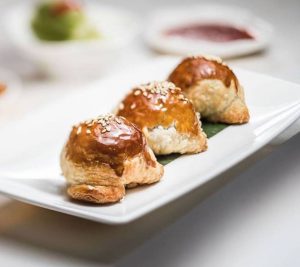 Yauatcha venison puffs