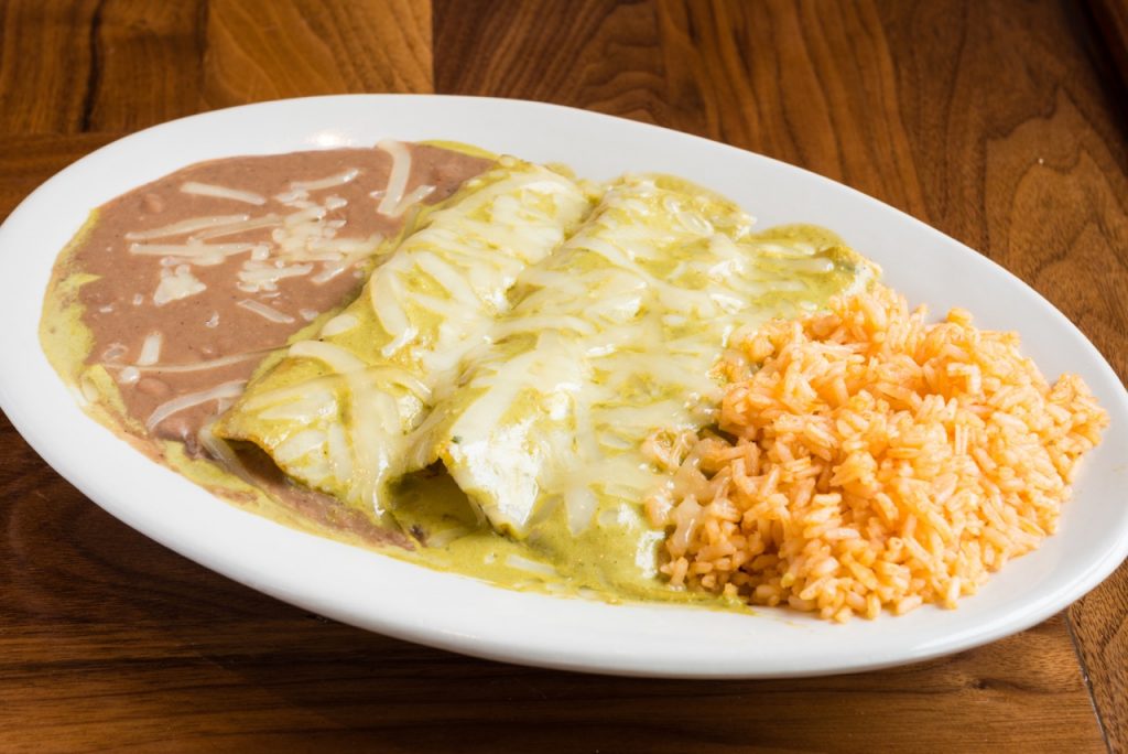 Enchiladas at El Famoso 
