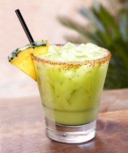 Meso Maya's Avocado Margarita might be the healthiest drink you have all day; photo credits Dallas Observer