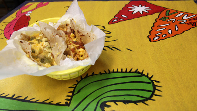 Taco Joint has the best cheap tacos in Austin.