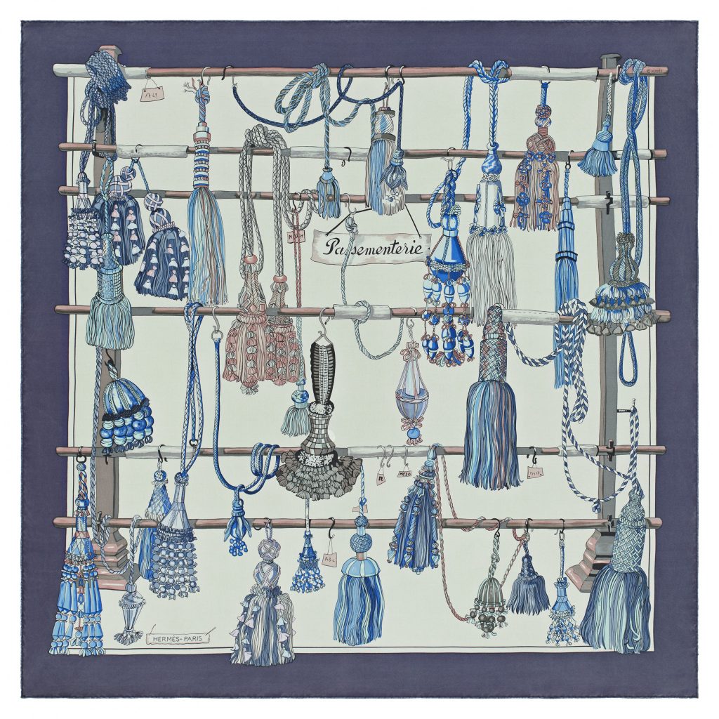 Passementerie Aqua. Photo by Studio des Fleurs.