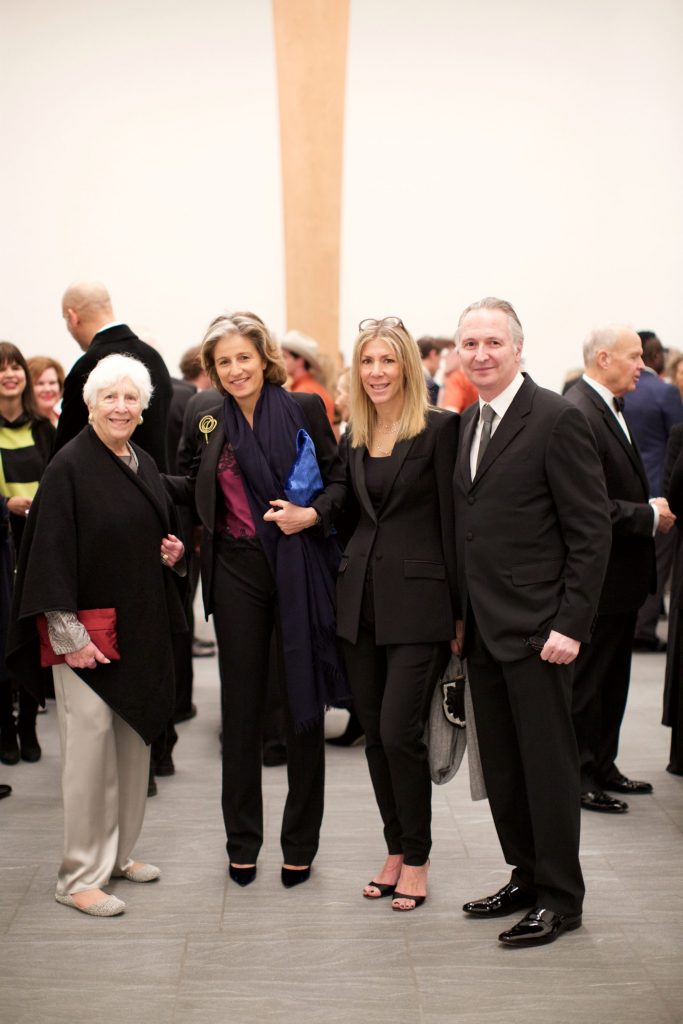 Emily Rauh Pulitzer, Dominique Lévy, Amy Gold, Brett Gorvy