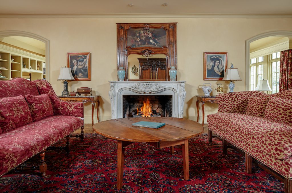 The house is 10,005-square-feet. 