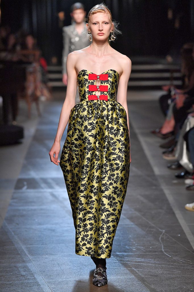 Erdem made a bold mark at London Fashion Week. 