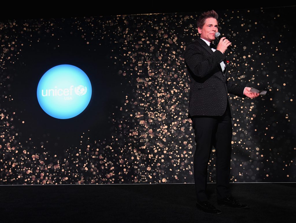 Honoree and Global Philanthropist Award recipient actor Rob Lowe.