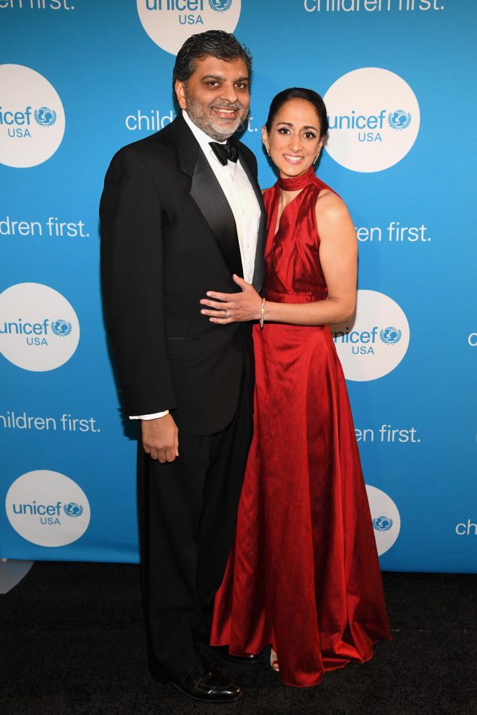 Saf Joshi (L) and Great Plains Regional Board and Event Leadership Committee member Amee Joshi