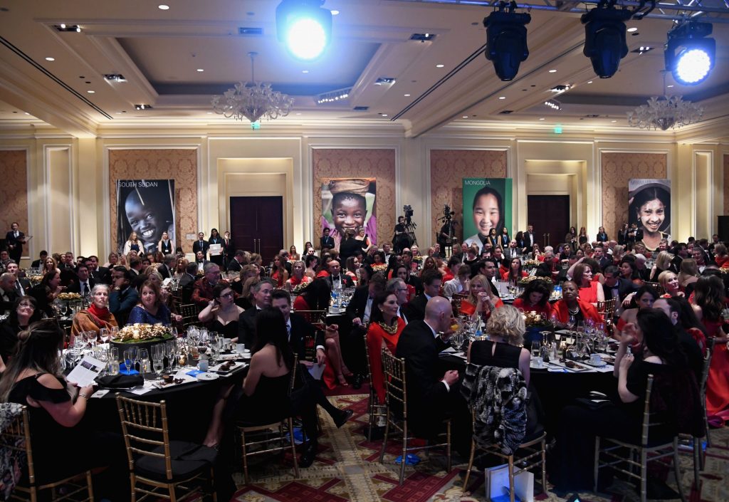 Guests at the UNICEF Gala