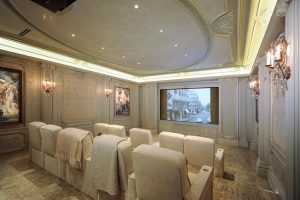 Chateau Cornarvon home theater