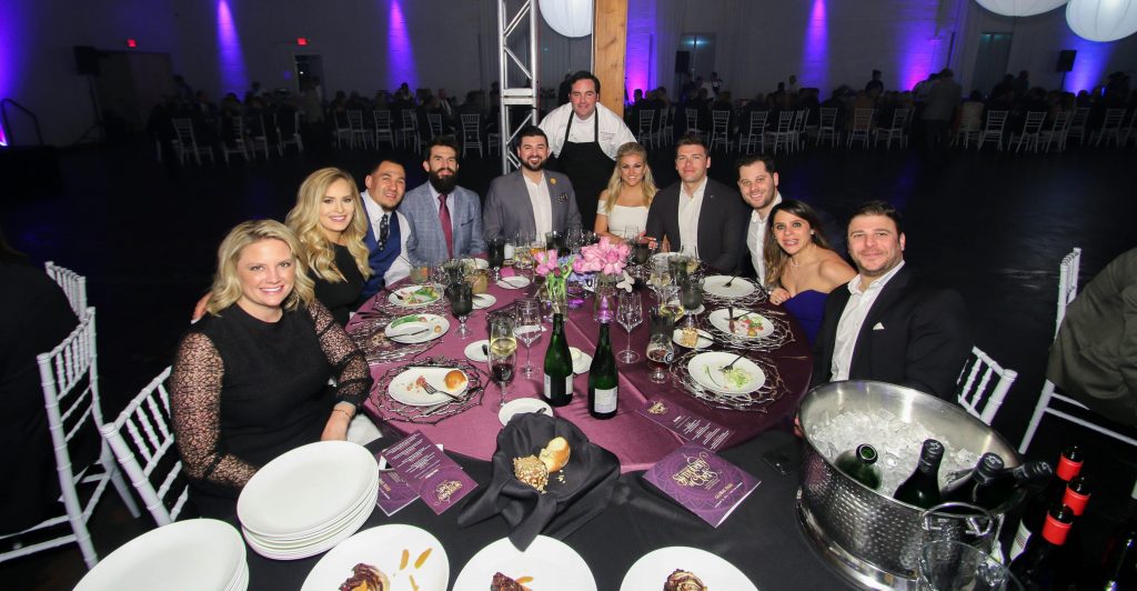 Chef John Kleifgen with Dallas Cowboys: Legends guests