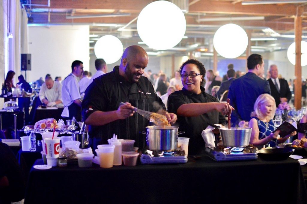 Chef Ken Patrick in action