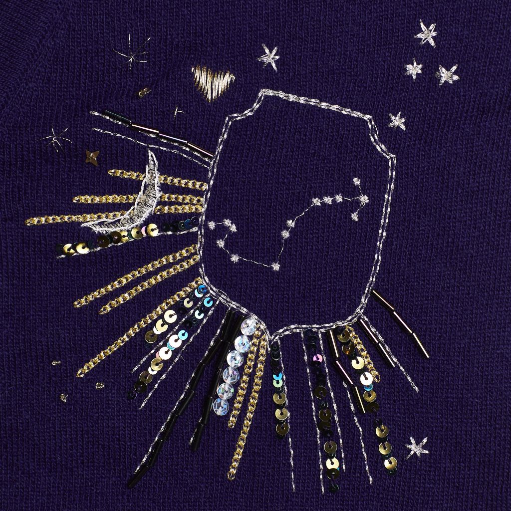 Le Lion loves to put unexpected twists on the classic monogram.