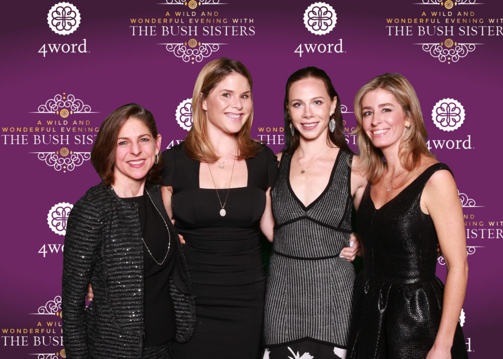 Diane Paddison, Jenna Bush Hager, Barbara Pierce Bush, Charity Wallace