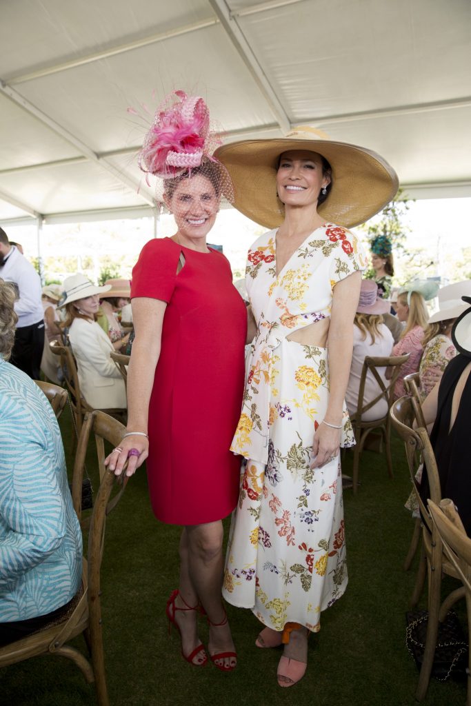 Hermann Park Conservancy Hats in the Park luncheon in the McGovern Centennial Garden (Photo by Jenny Antill Clifton)