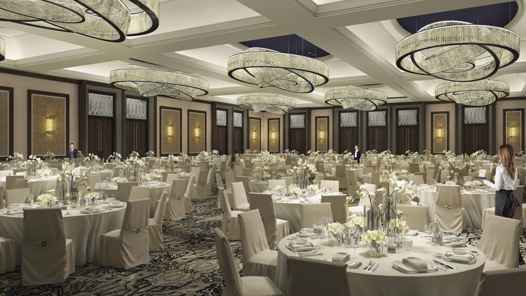 The Post Oak's Grand Ballroom is already becoming one of the city's hottest society venues.