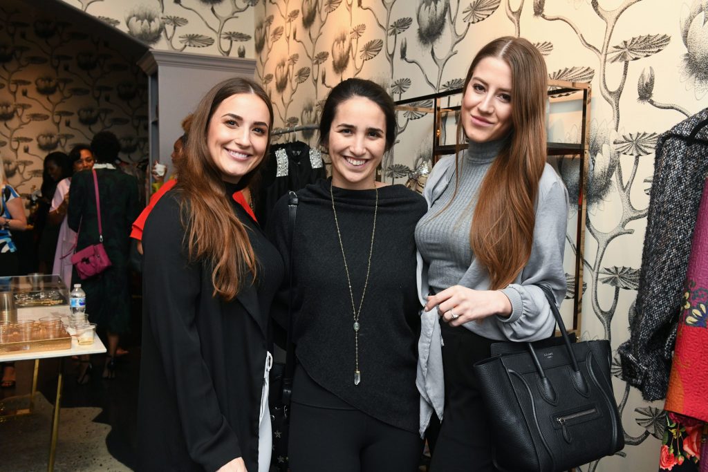 Shopping til dropping at the Luxury Garage Sale pop up at River Oaks Shopping Center.