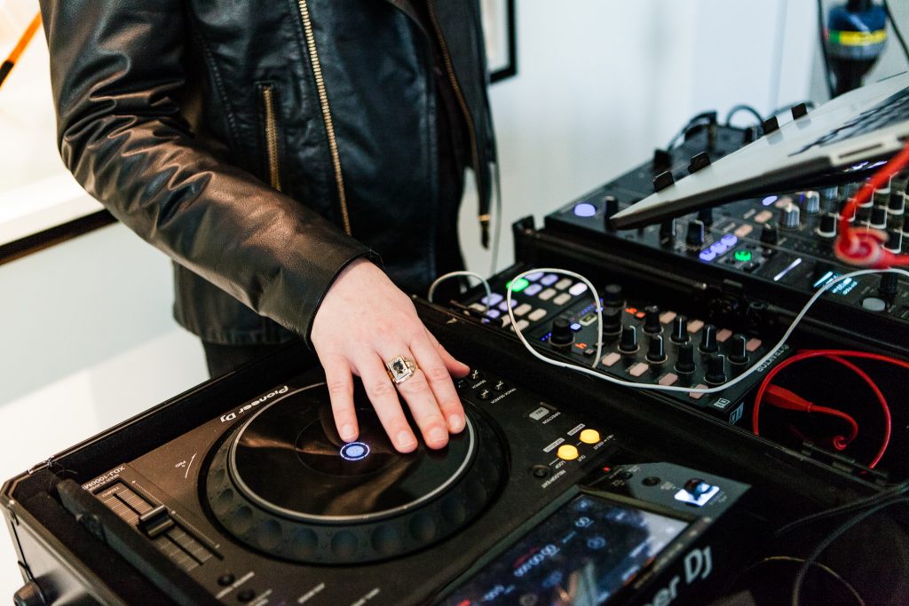 Robert Hallam hosted a soiree to celebrate the Prada event. 