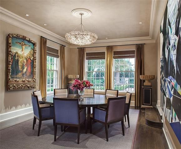 The home boasts two separate dining rooms. 
