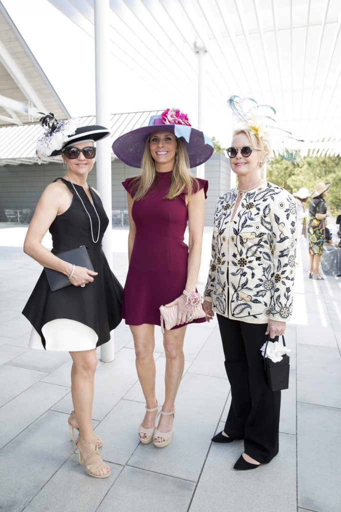 Hermann Park Conservancy Hats in the Park luncheon in the McGovern Centennial Garden (Photo by Jenny Antill Clifton)