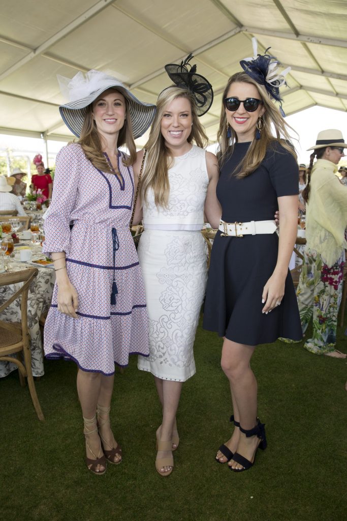 Hermann Park Conservancy Hats in the Park luncheon in the McGovern Centennial Garden (Photo by Jenny Antill Clifton)