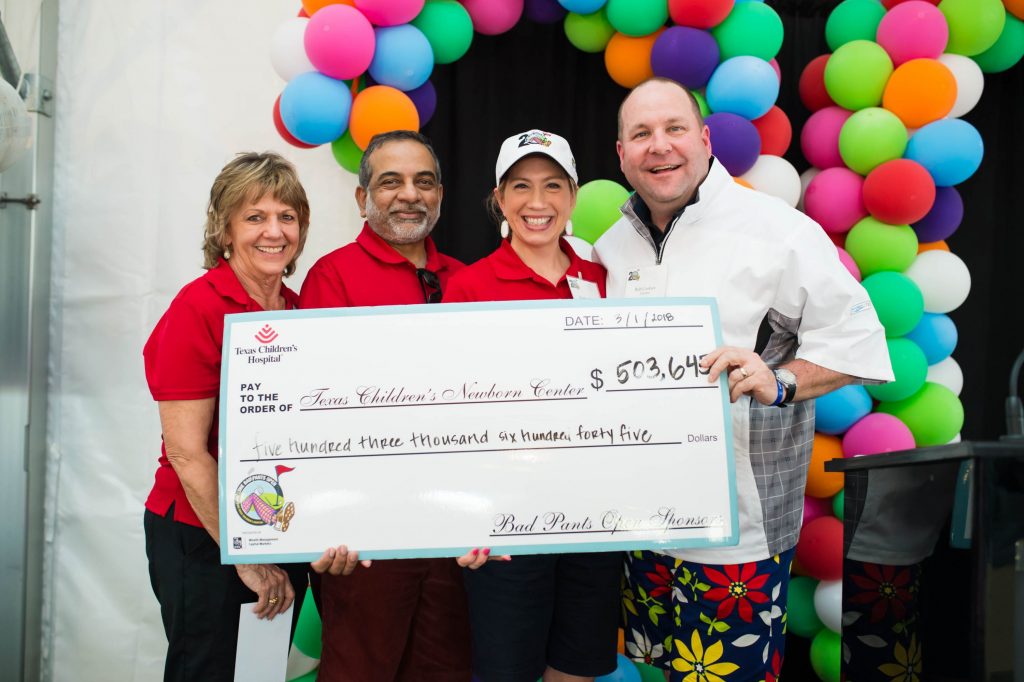 Texas Children's Hospital Bad Pants Open at Clubs of Kingwood