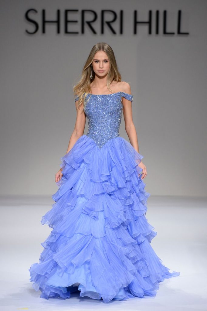Sherri Hill fall 2018 collection at New York Fashion Week
