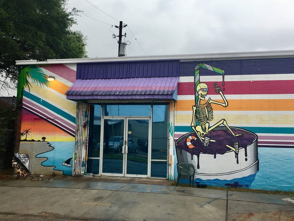 Owner Brandon Young and his staff call themselves the Skeleton Crew. 