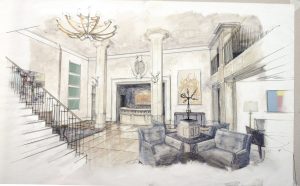 The new Lancaster, set to unveil late summer 2018 (Rendering Nick Dean, AIA)