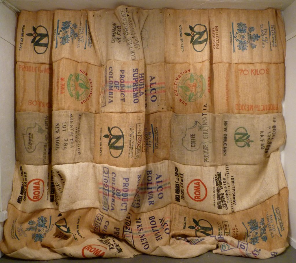 Kaneem Smith's "Accessible Territory," 2014, is representative of some of the Artadia-level talent on view at Sawyer Yards' Spring Biannual Art Stroll. (Spring Street, Studio 107)