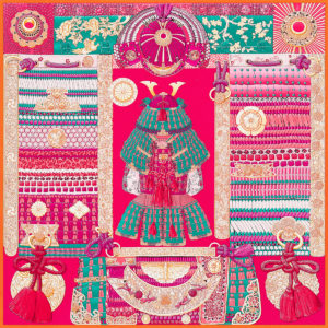 hermes samurai shawl