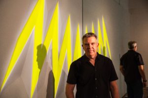 Artist, curator, and Magnolia Lodging CEO Jay Shinn (Photo James Bland)