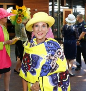 Mad Hatter 2018 Chair Venise Stuart at last year's event; photo courtesy of the Women's Council of Dallas
