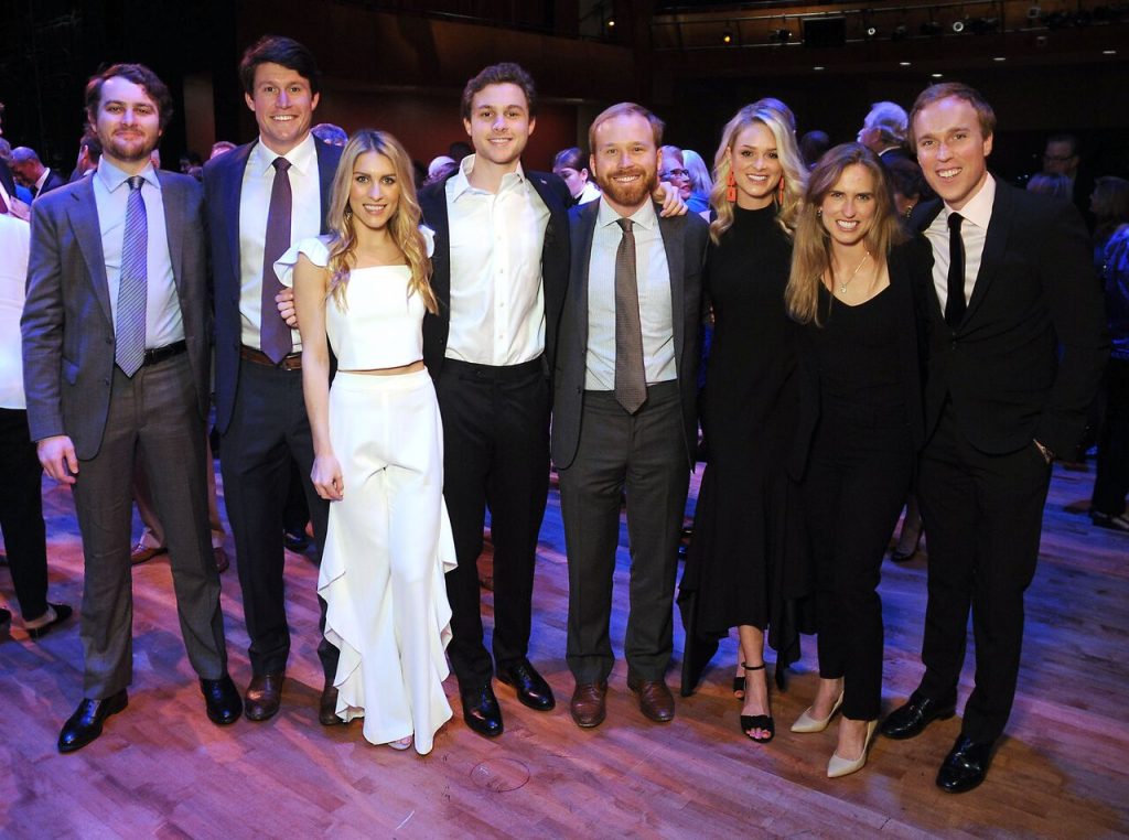 Alexander Andrews, Robbie Derrick, Lizzie Andrews, Pace Andrews, Pierce Bush, Sarahbeth Bush, Ashley Bush and Julian LeFevre (Photo by Dave Rossman.)