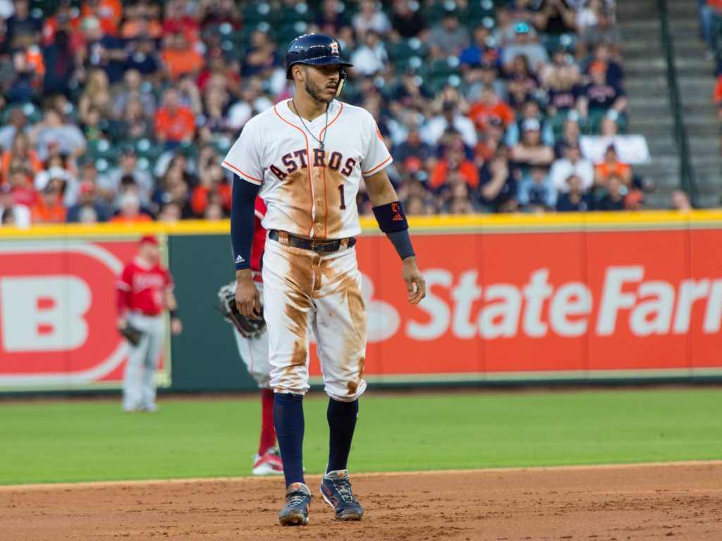 Astros shortstop Carlos Correa presents a huge obstacle to Shohei Ohtani — and any other pitcher.