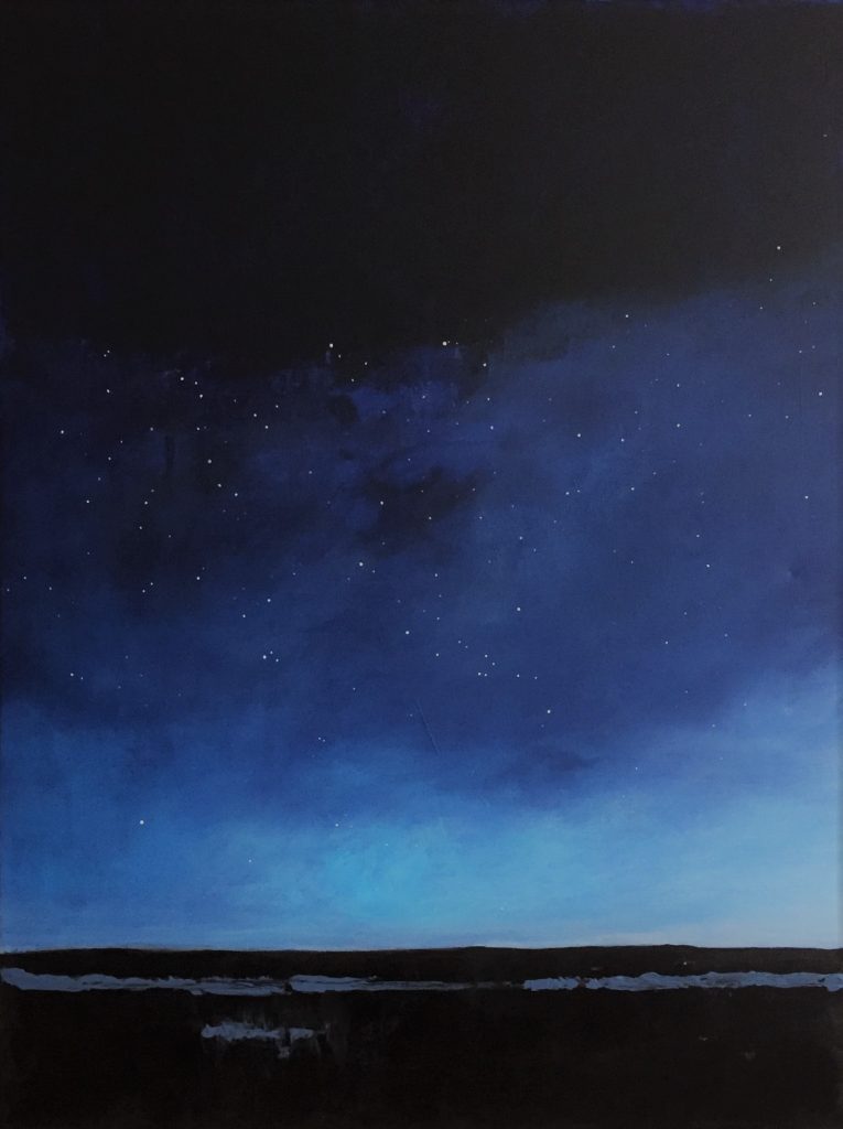 Chandana Paravastu's "Star Dust," 2017 (Summer Street, Studio 104)