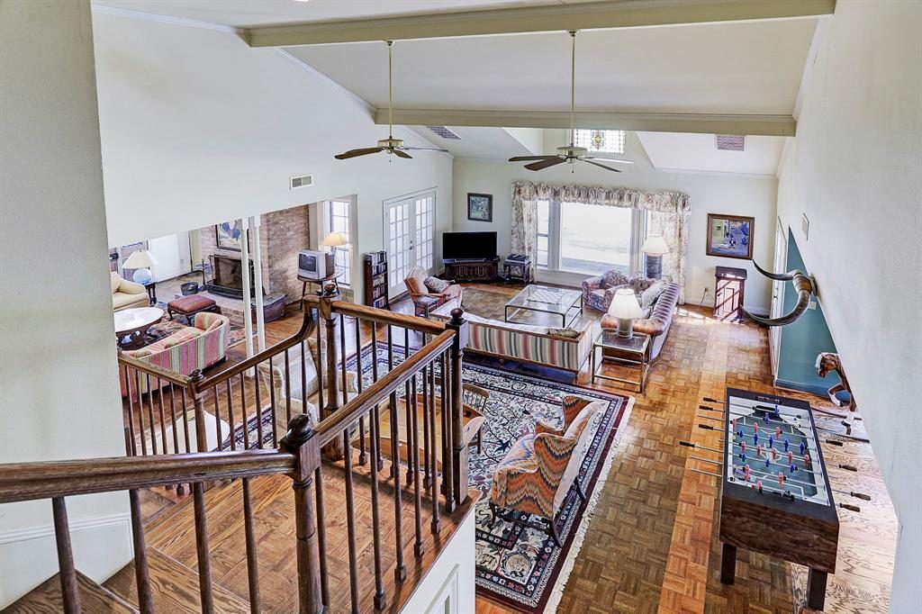 The third home features two bedrooms upstairs and two downstairs. 