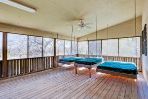Cooley Ranch river sleeping porch