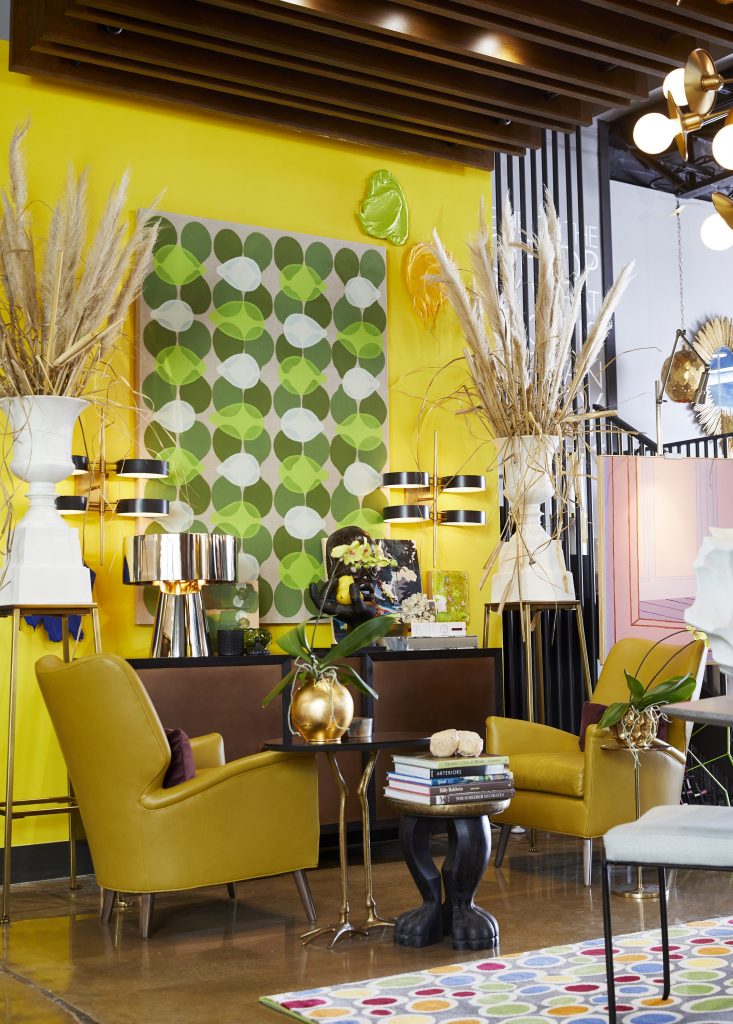 Artwork from Galleri Urbane, carpet from Clifton Carpets & Home