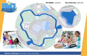 Grand Texas big rivers aerial