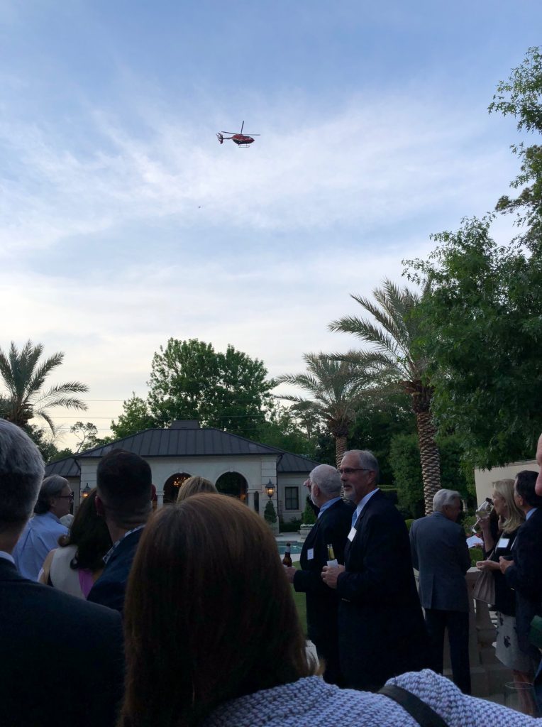 Life Flight fundraiser at Sheridan and John Eddie Williams River Oaks home
