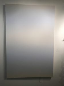 Kristen Cliburn at Dallas staple Cris Worley Fine Arts was described by art adviser Jana Cothren as a standout and “heavenly.” The painter is based in Houston, and known for her vaporous abstractions.